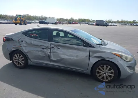 2014 Hyundai Elantra Se z USA, uszkodzony, nr VIN KMHDH4AE0EU049495